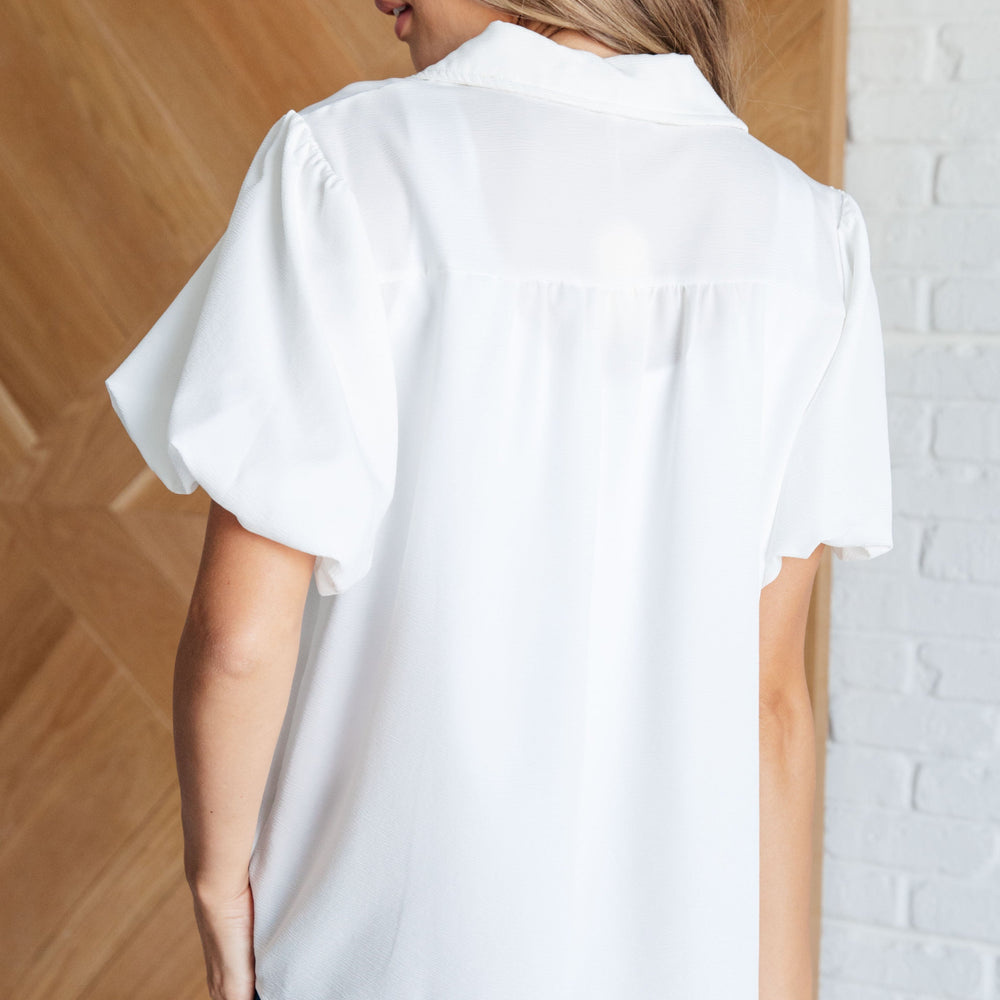 
                      
                        A Sixth Sense Balloon Sleeve Blouse
                      
                    