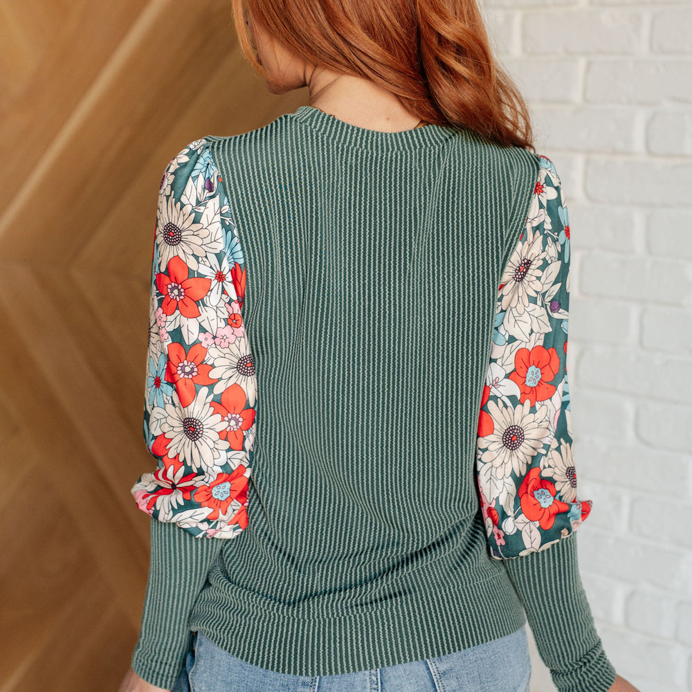 
                      
                        Better Than Usual Floral Detail Top
                      
                    