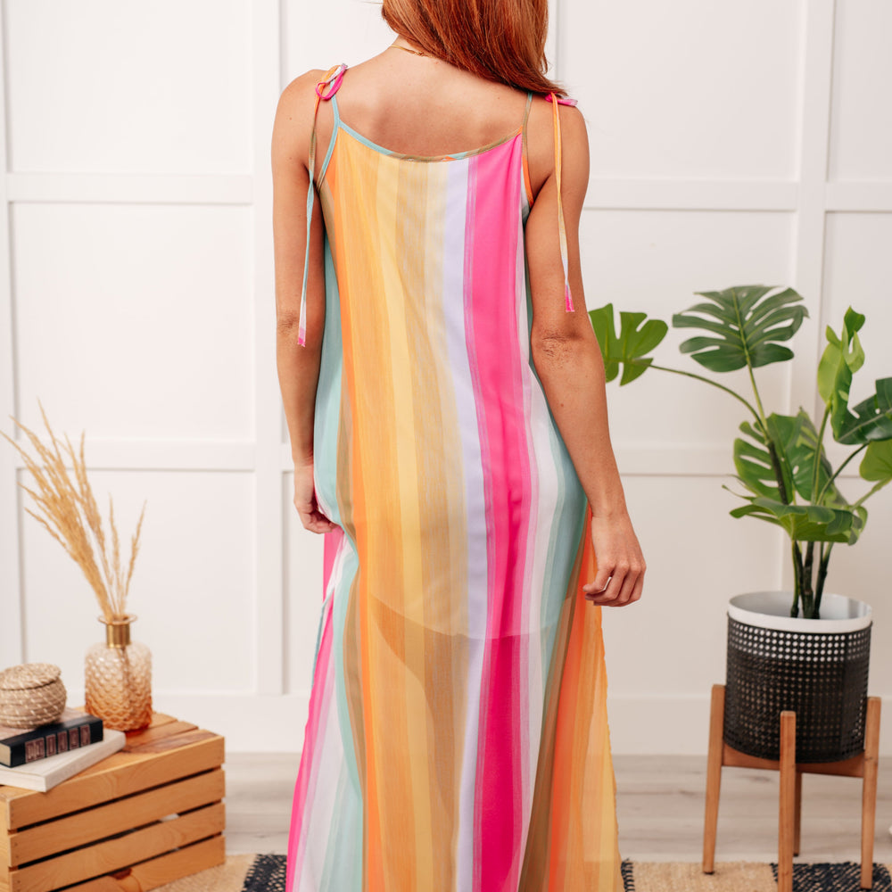 
                      
                        Beyond the Horizon Shoulder Tie Summer Dress
                      
                    