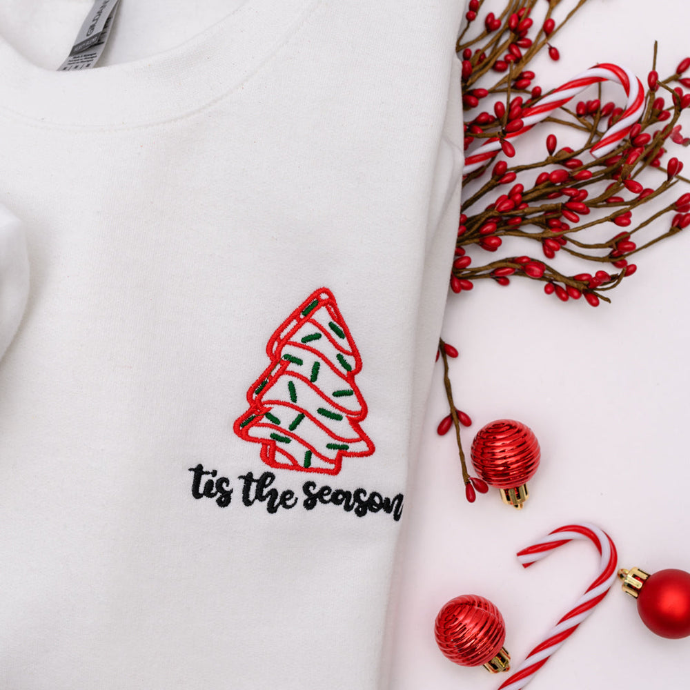 
                      
                        PREORDER: Holiday Snacks Embroidered Sweatshirt
                      
                    