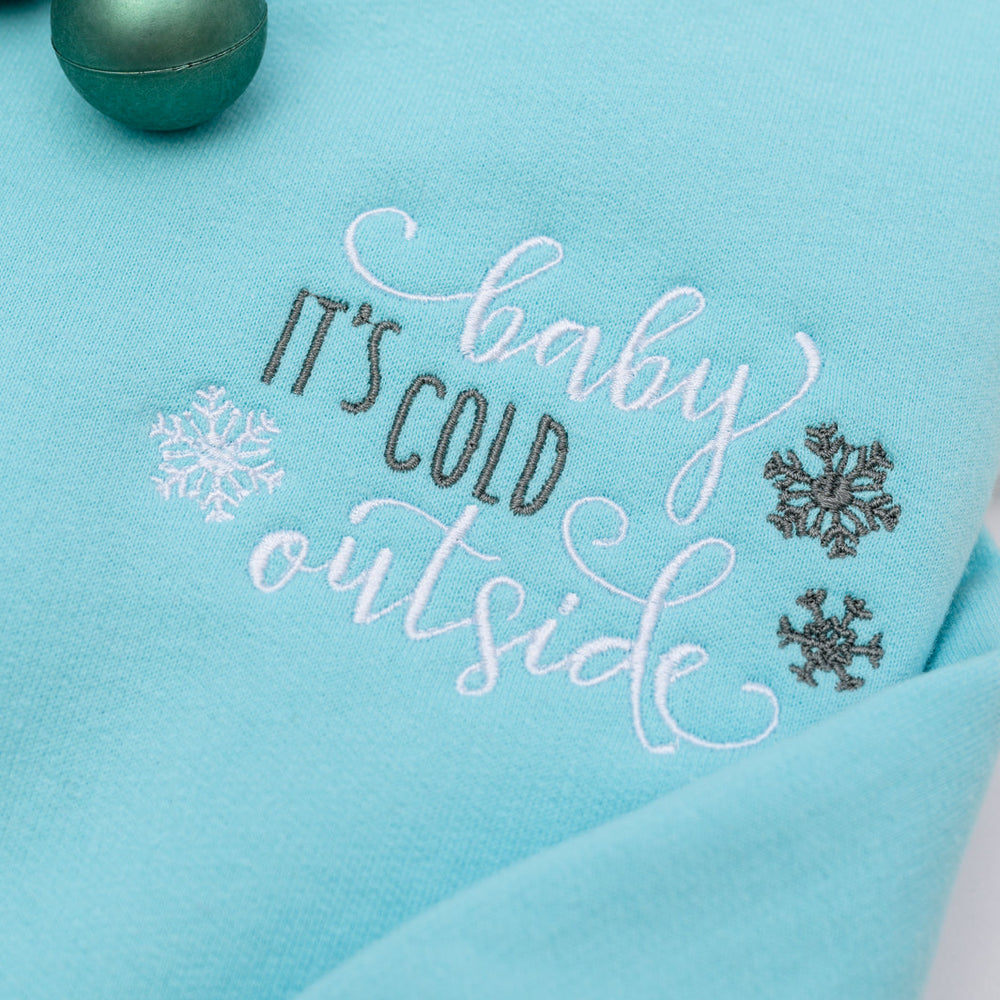 
                      
                        PREORDER: It's Cold Outside Embroidered Sweatshirt
                      
                    