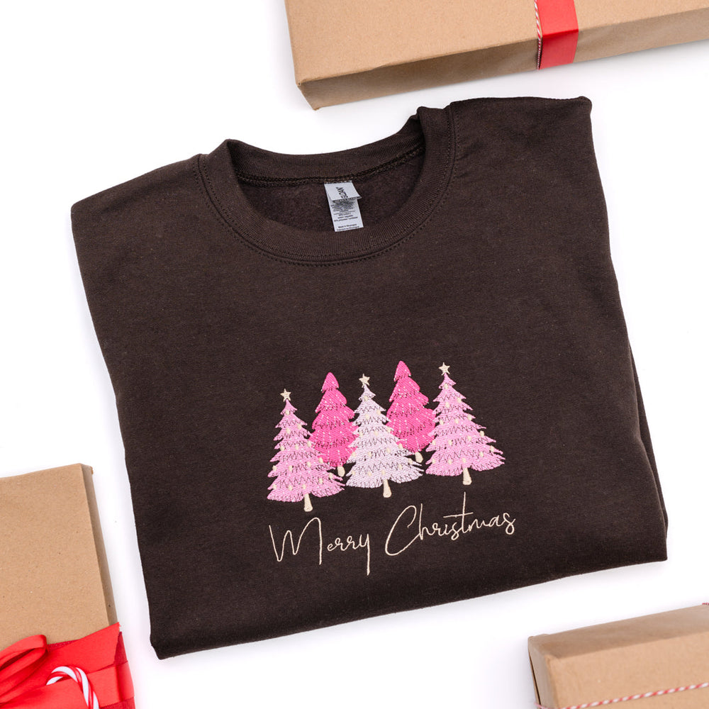 
                      
                        PREORDER: Merry Trees Embroidered Sweatshirt
                      
                    