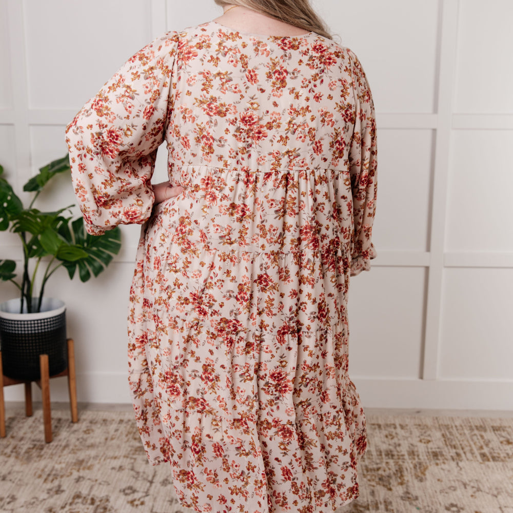 
                      
                        Next to You Balloon Sleeve Floral Dress
                      
                    