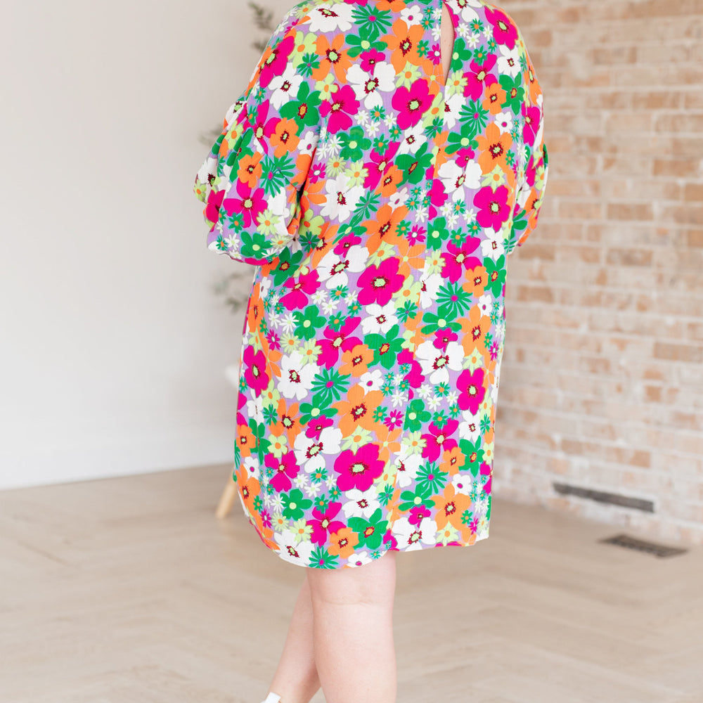 
                      
                        No Garden, No Problem Bubble Sleeve Dress
                      
                    