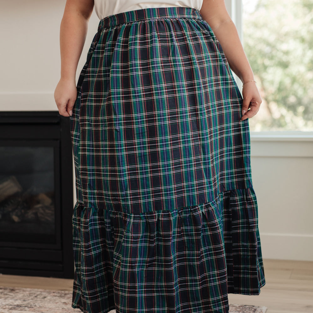 
                      
                        Plaid Perfection Maxi Skirt
                      
                    