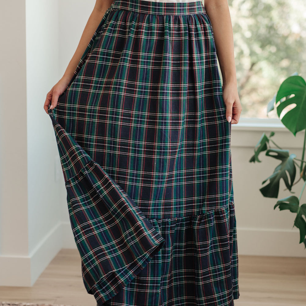 
                      
                        Plaid Perfection Maxi Skirt
                      
                    