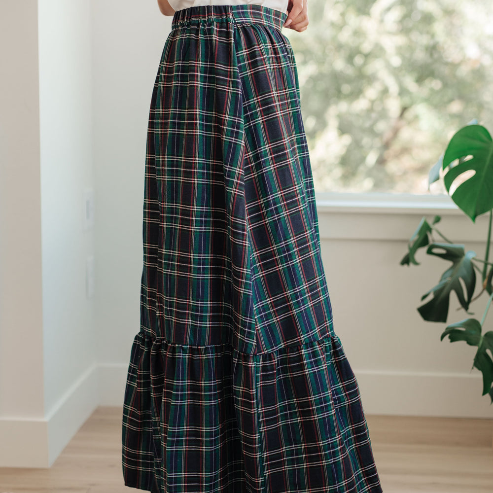 
                      
                        Plaid Perfection Maxi Skirt
                      
                    