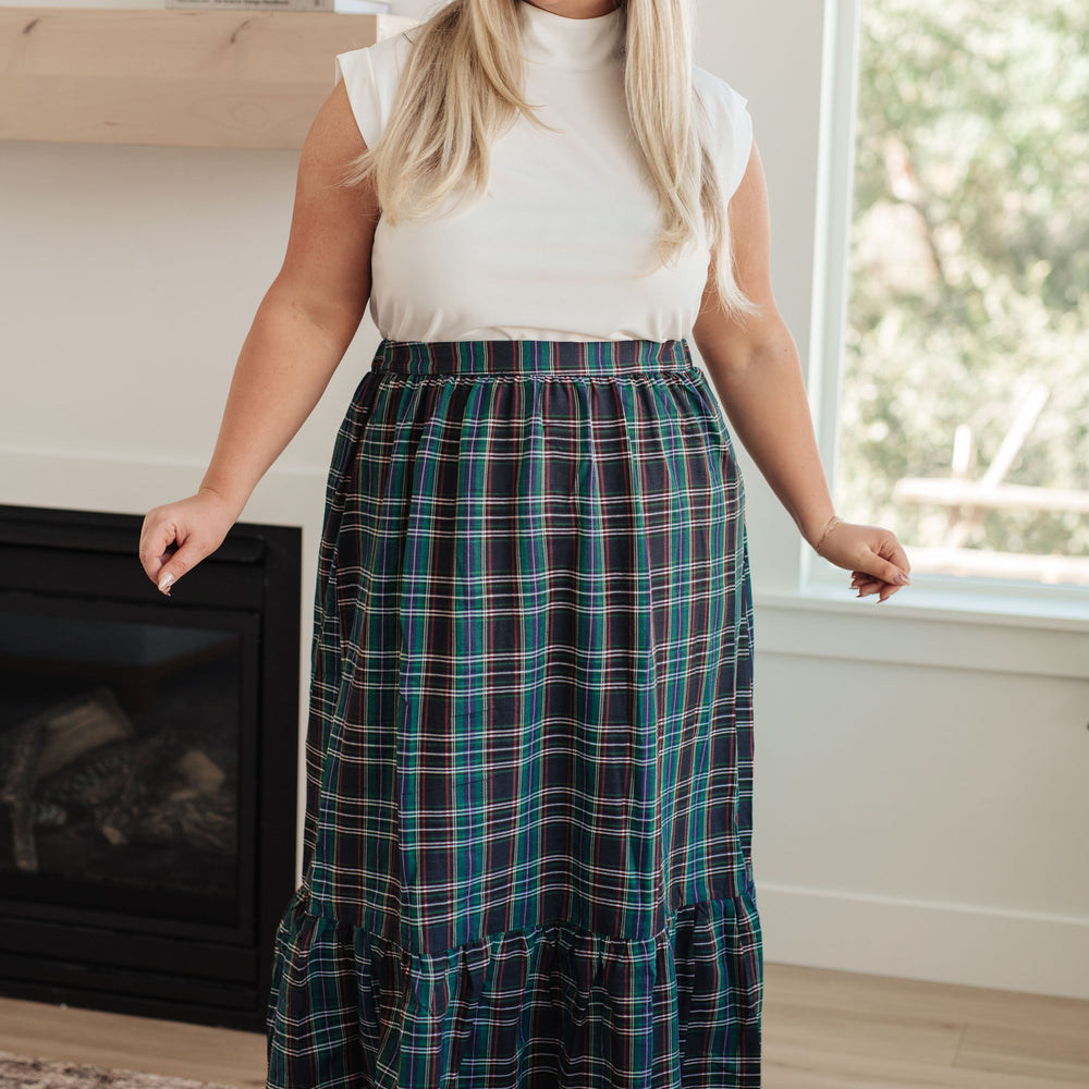 
                      
                        Plaid Perfection Maxi Skirt
                      
                    