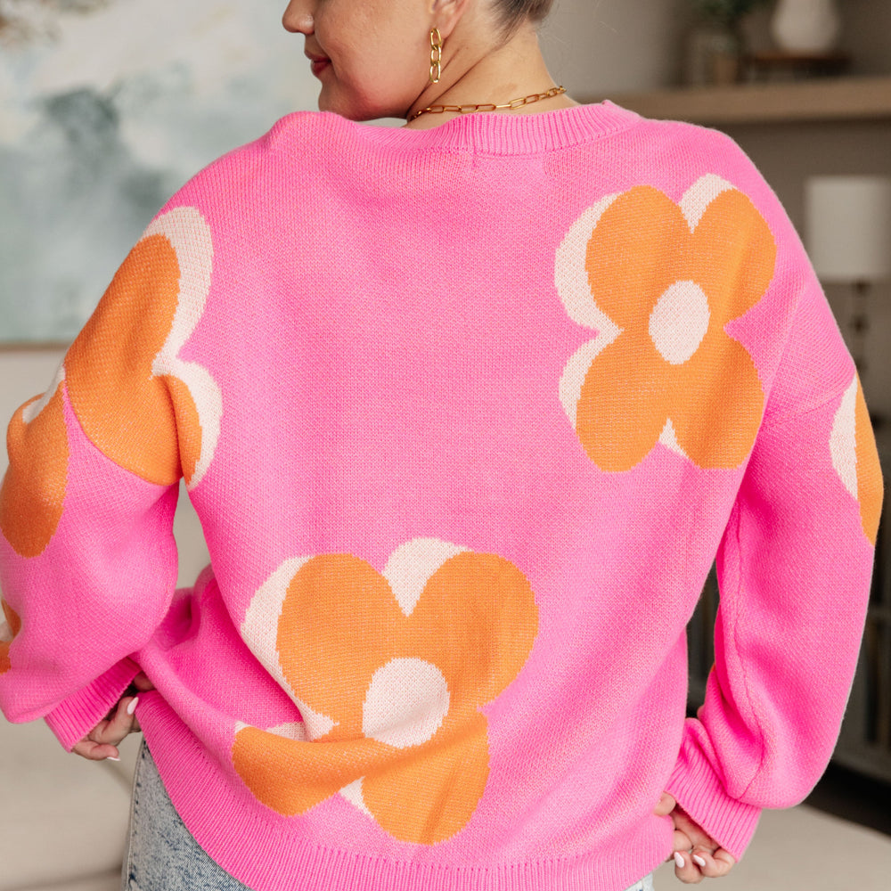 
                      
                        Quietly Bold Mod Floral Sweater
                      
                    