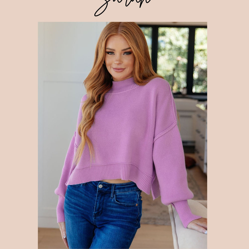 Too Sweet Flutter Sleeve Knit Top