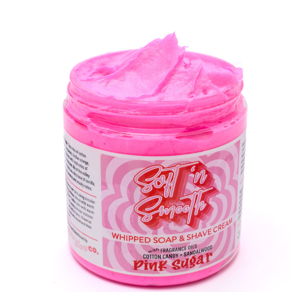 SugarGlowCo. Whipped Soap Pink Sugar *Almost Perfect