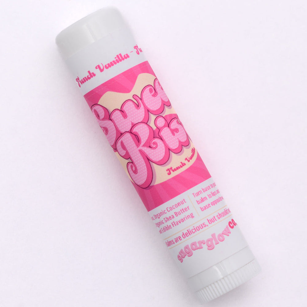 SugarGlow Co Sweet Kiss Lip Balm French Vanilla *Almost Perfect