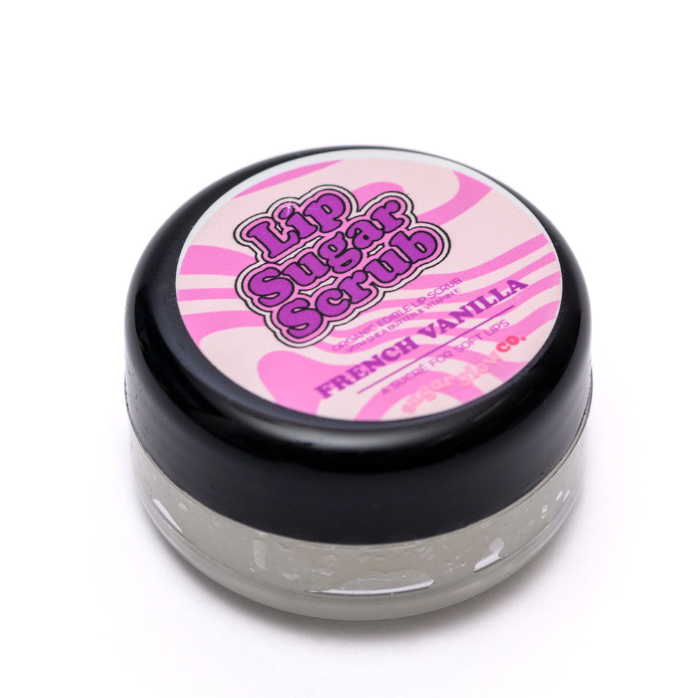 SugarGlow Co Sugar Lip Scrub French Vanilla *Almost Perfect