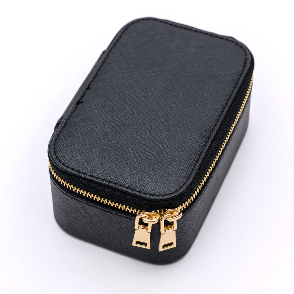 Travel Jewelry Case in Black