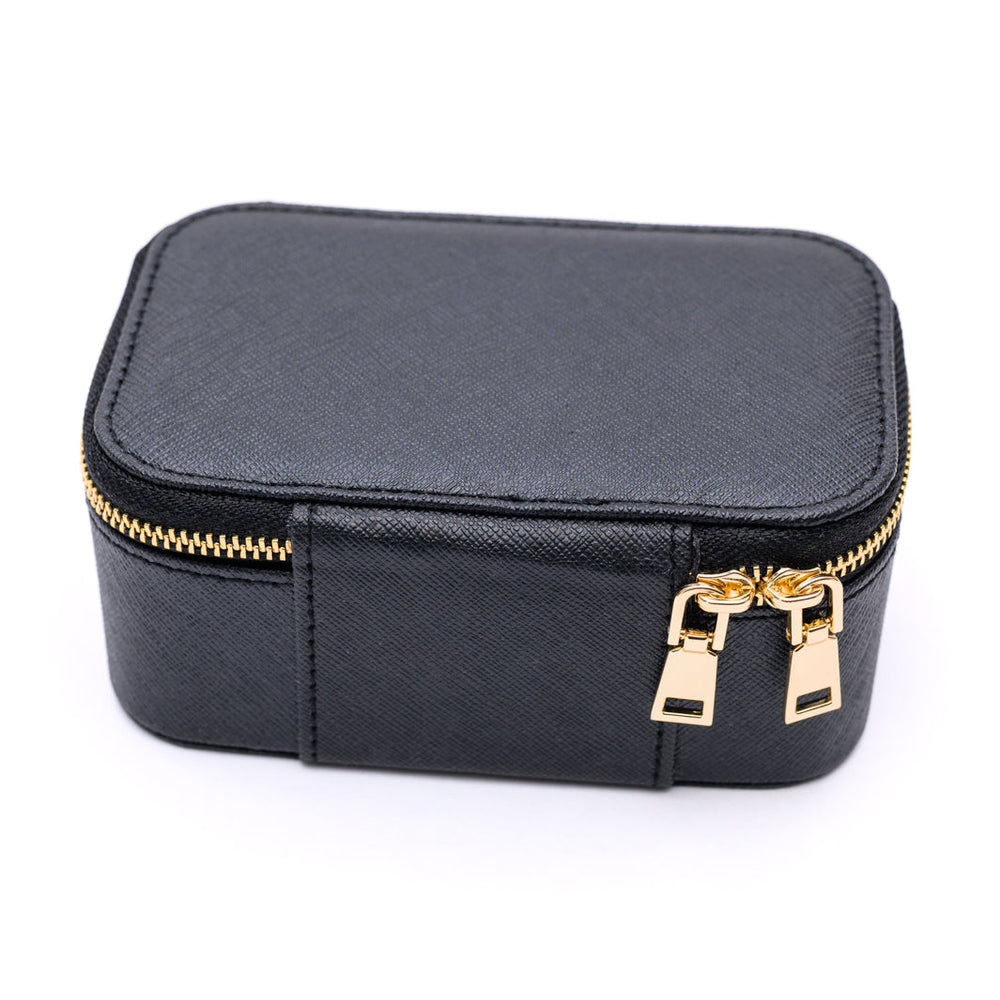 
                      
                        Travel Jewelry Case in Black
                      
                    