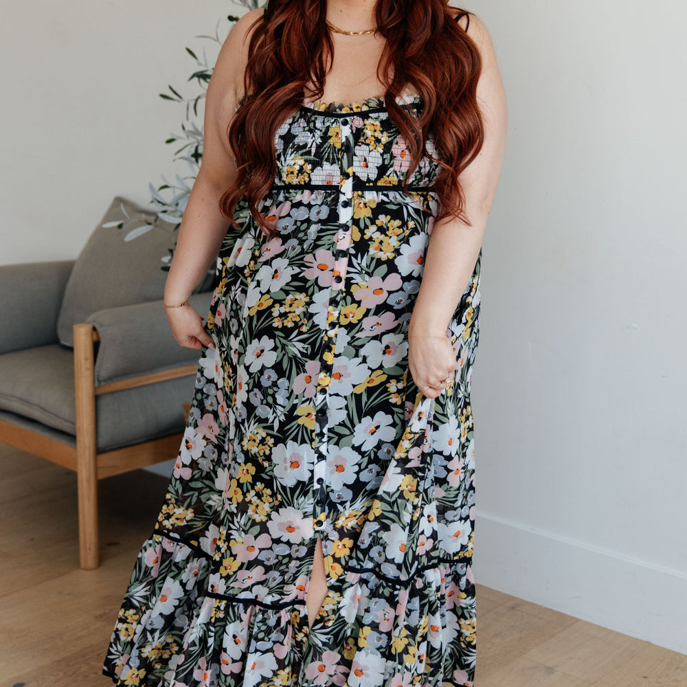 
                      
                        Up From the Ashes Floral Maxi Dress
                      
                    