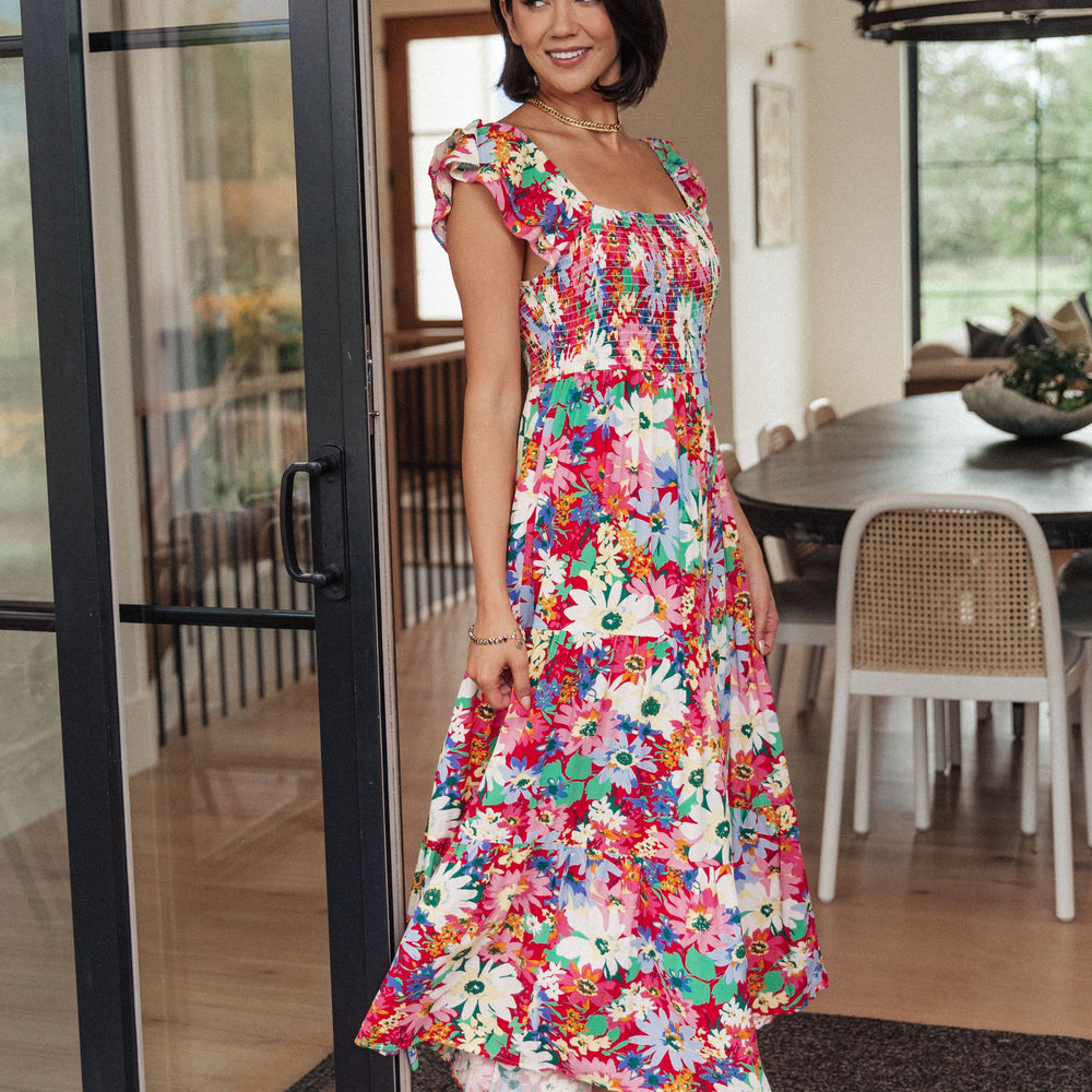 
                      
                        Walk in the Flowers Maxi Dress
                      
                    