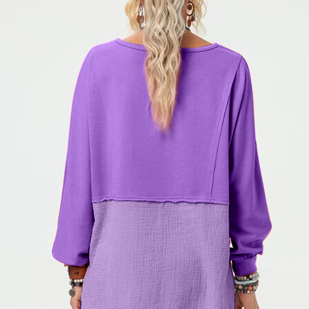 
                      
                        Long Sleeve High-Low T-Shirt
                      
                    