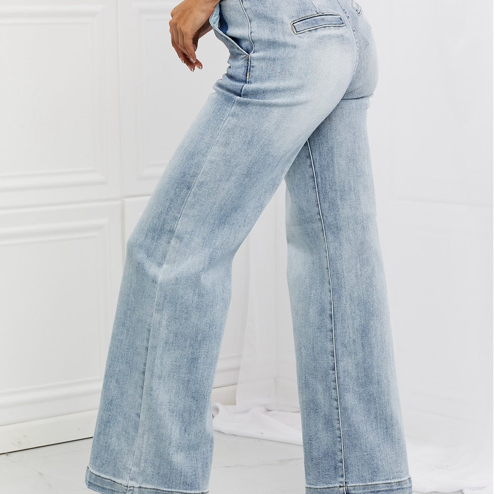 
                      
                        RISEN Luisa Wide Flare Jeans
                      
                    