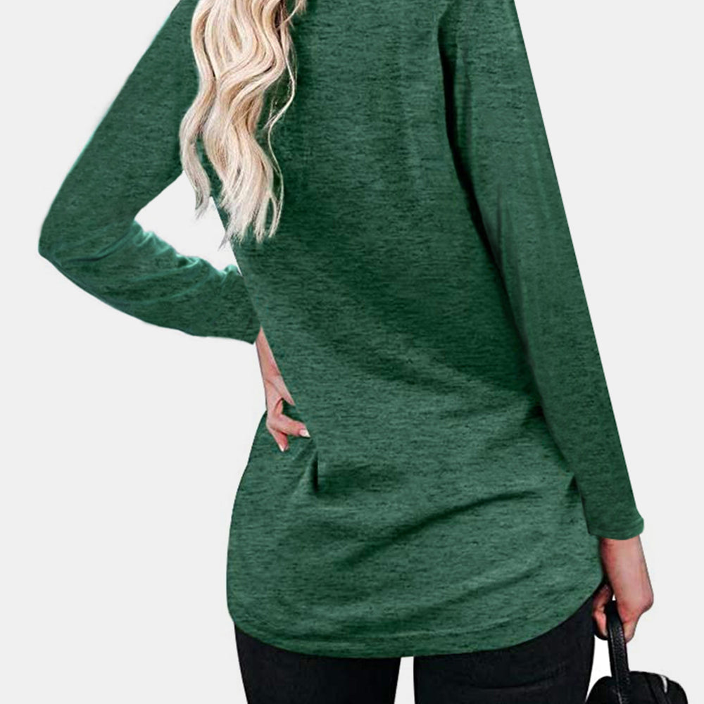 
                      
                        Round Neck Long Sleeve T-Shirt
                      
                    