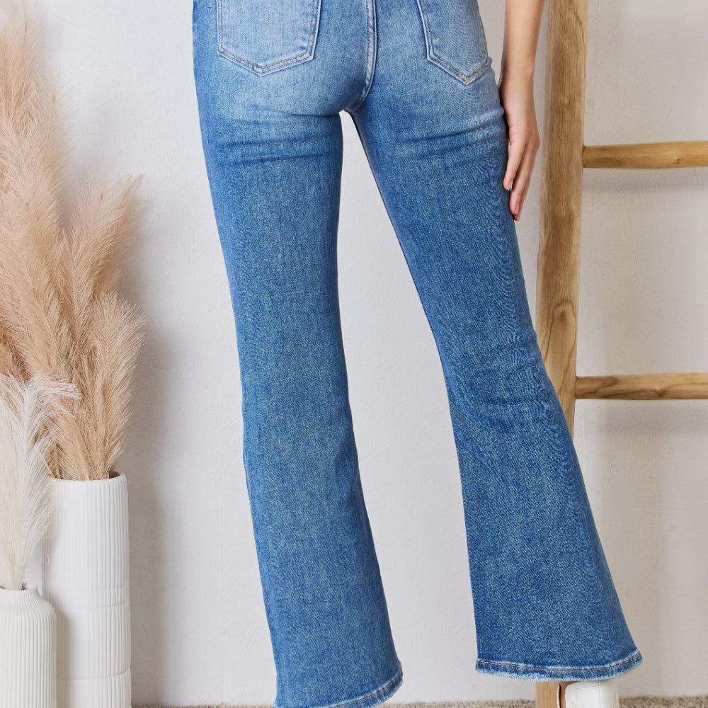 RISEN Rise Ankle Flare Jeans