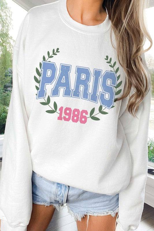 PARIS 1986 Graphic Sweatshirt