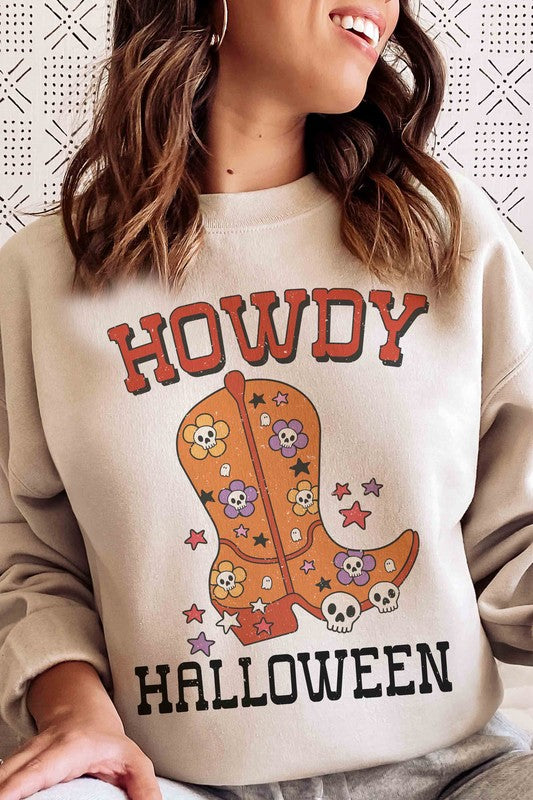 
                      
                        HOWDY HALLOWEEN Graphic Sweatshirt
                      
                    