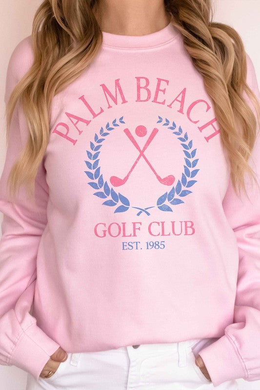 
                      
                        PALM BEACH GOLF CLUB Graphic Sweatshirt
                      
                    