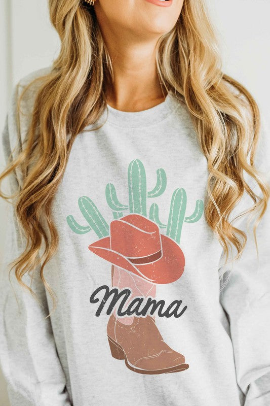 
                      
                        WESTERN MAMA Graphic Sweatshirt
                      
                    