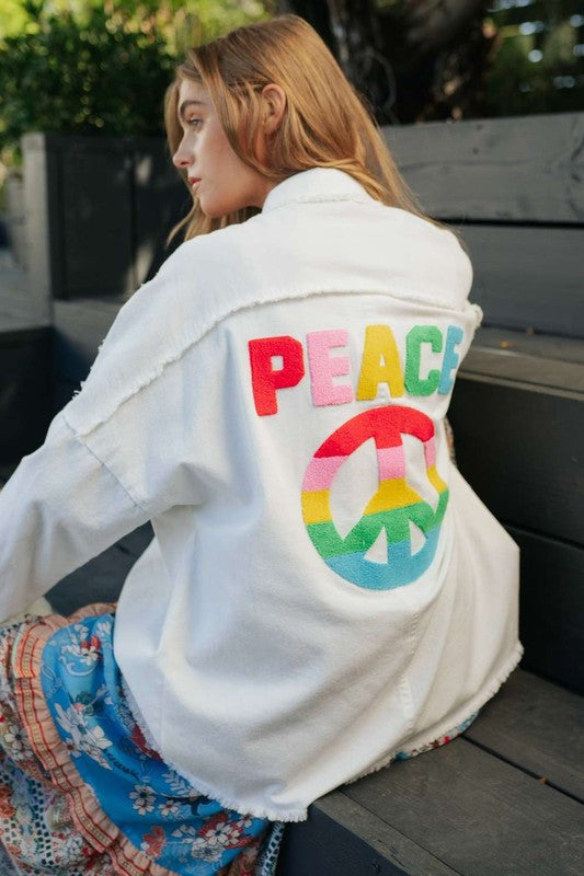 
                      
                        Leela Multi Peace Shacket
                      
                    