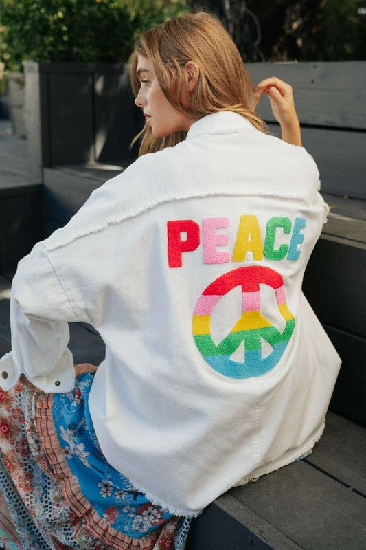 
                      
                        Leela Multi Peace Shacket
                      
                    