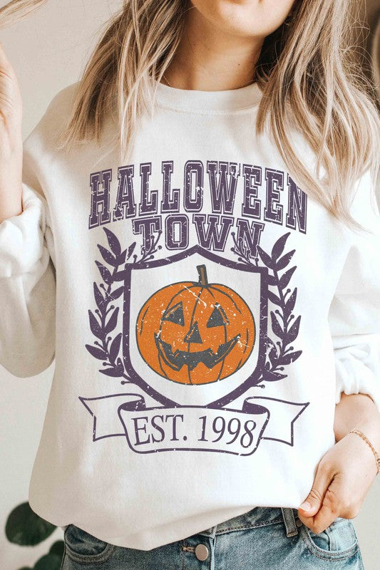 HALLOWEEN TOWN Graphic Sweatshirt