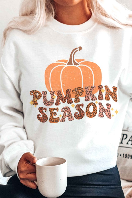 
                      
                        LEOPARD PUMPKIN SEASON Graphic Sweatshirt
                      
                    