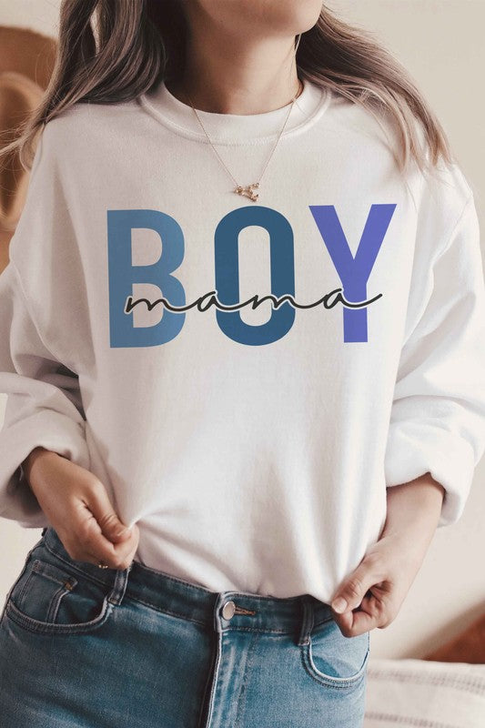 BOY MAMA Graphic Sweatshirt