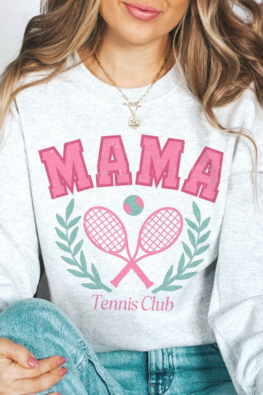 MAMA TENNIS CLUB Graphic Sweatshirt