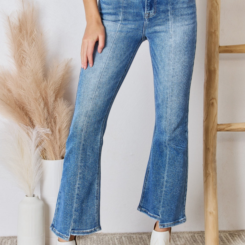 RISEN Rise Ankle Flare Jeans