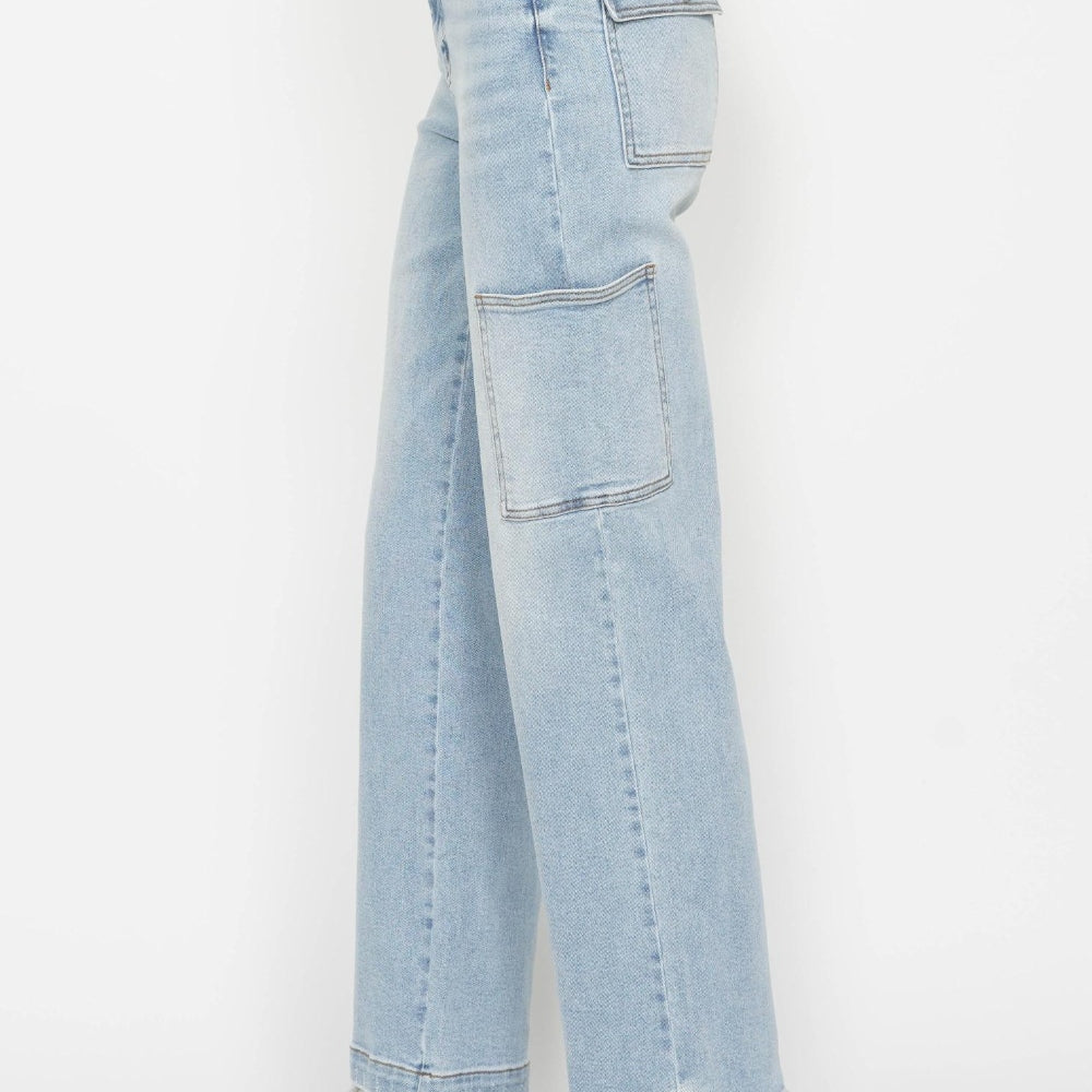 
                      
                        Judy Blue Full Size High Waist Straight Cargo Jeans
                      
                    