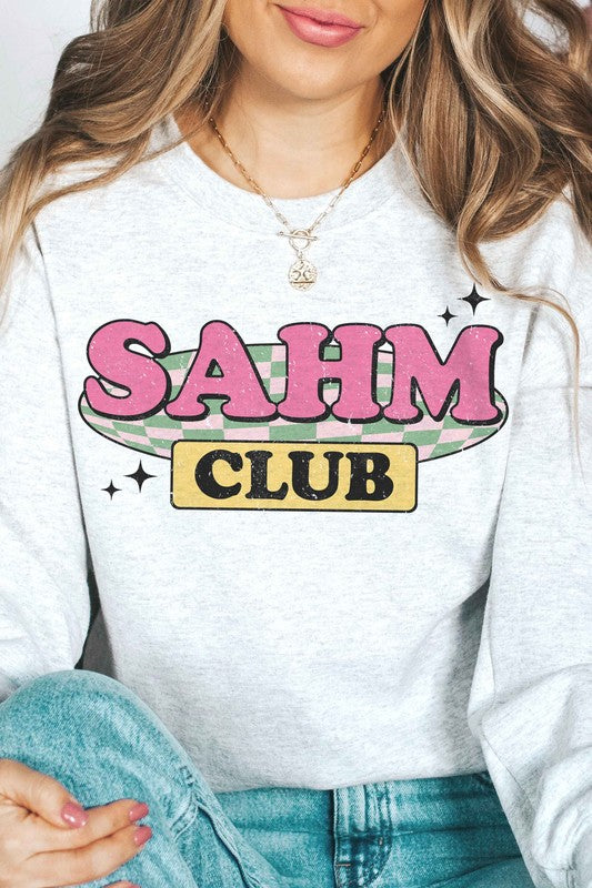 SAHM CLUB Graphic Sweatshirt