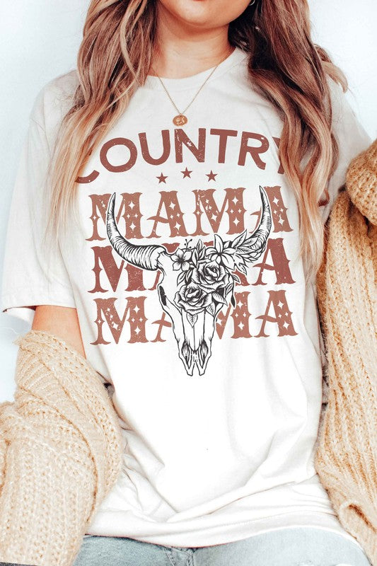 COUNTRY MAMA Graphic T-Shirt