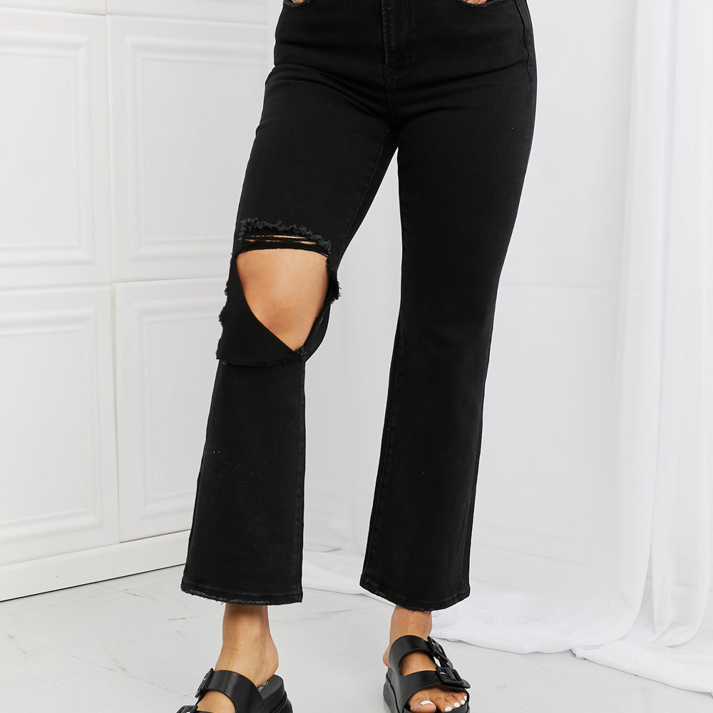 
                      
                        RISEN Full Size Yasmin Relaxed Distressed Jeans
                      
                    