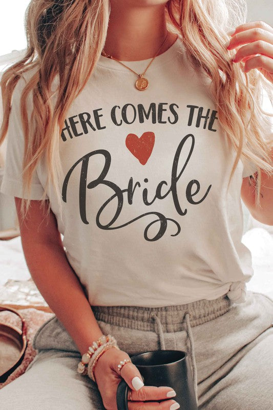 
                      
                        HERE COMES THE BRIDE Graphic T-Shirt
                      
                    