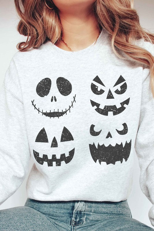 SCARY PUMPKIN Graphic Sweatshirt