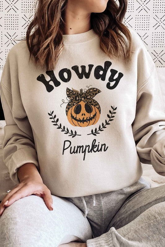 
                      
                        HOWDY PUMPKIN Graphic Sweatshirt
                      
                    