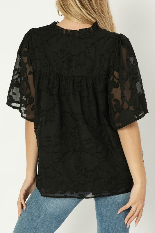 
                      
                        Leeana Button Down Top
                      
                    