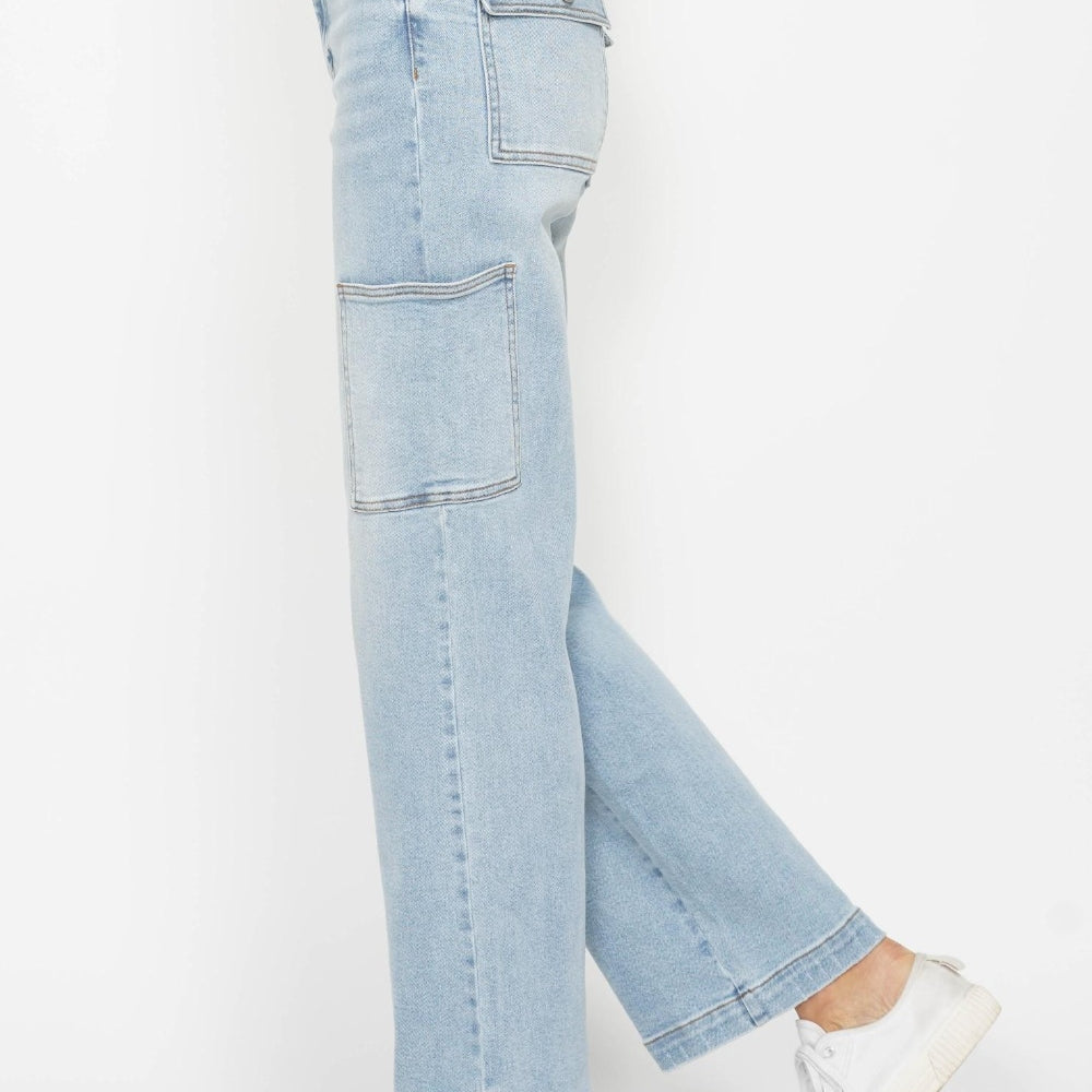 
                      
                        Judy Blue Full Size High Waist Straight Cargo Jeans
                      
                    