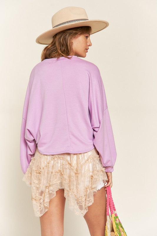 
                      
                        Terry Batwing State Top
                      
                    