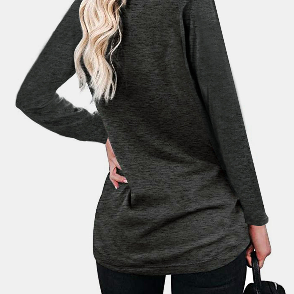 
                      
                        Round Neck Long Sleeve T-Shirt
                      
                    