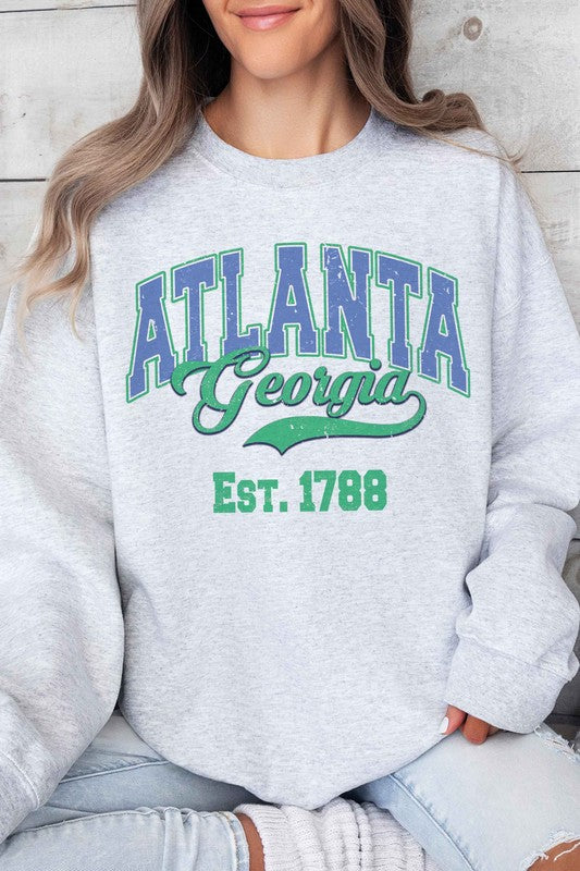 
                      
                        ATLANTA GEORGIA Graphic Sweatshirt
                      
                    