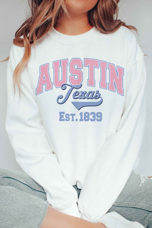 
                      
                        AUSTIN TEXAS Graphic Sweatshirt
                      
                    