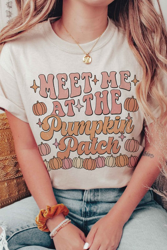 
                      
                        MEET ME AT THE PUMPKIN PATCH Graphic Tee
                      
                    